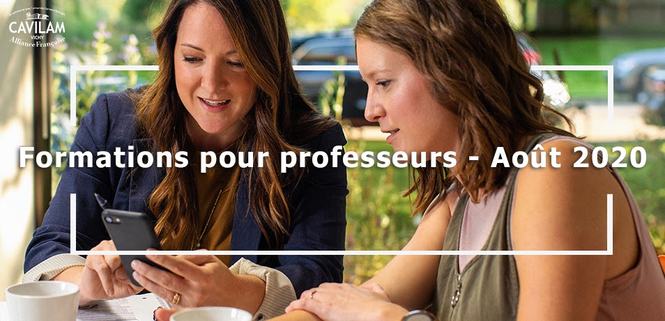 Profitez du mois d’août pour vous former avec Cavilam