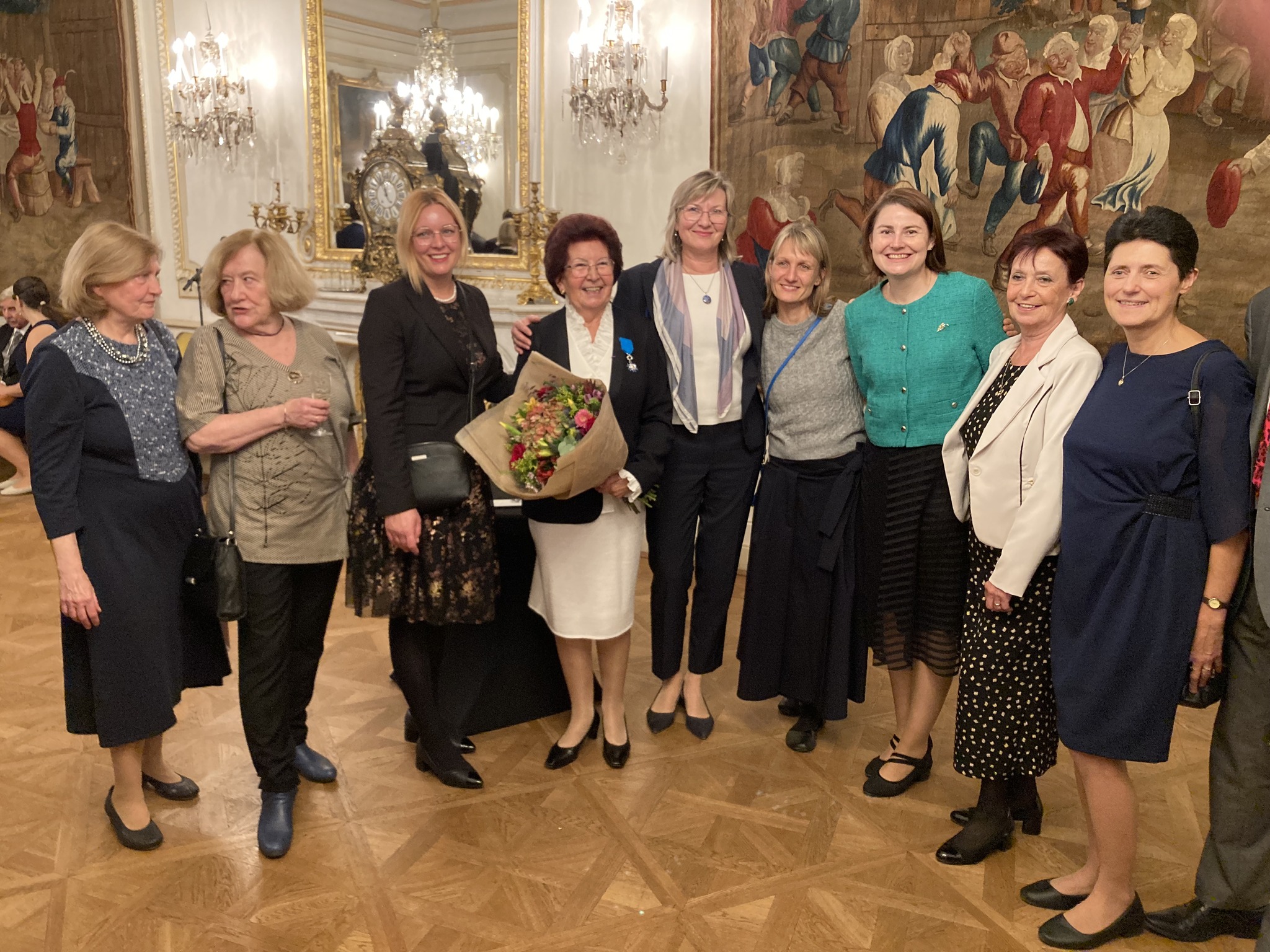 L'Ordre du Mérite pour Danielle Geffroy Konštacky