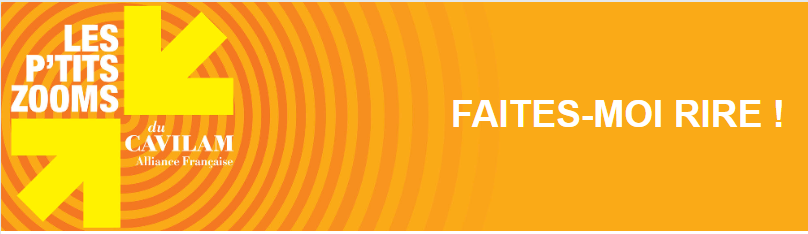 Webinaire de CAVILAM : Faites-moi rire !