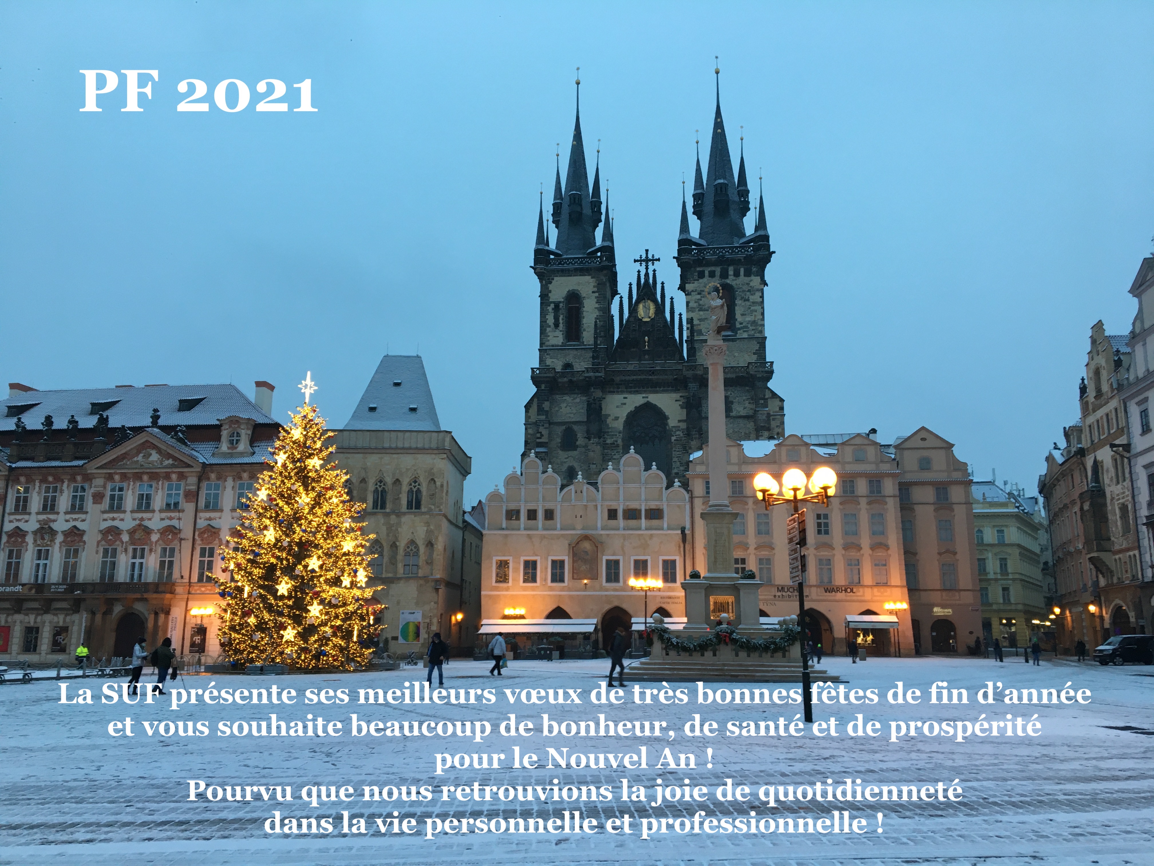 Pour féliciter 2021